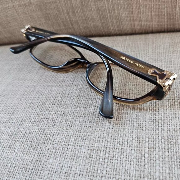 Michael Kors Women Eyeglasses Frame MK618 50[]16 130 Glasses Brown Frame only - Picture 5 of 12
